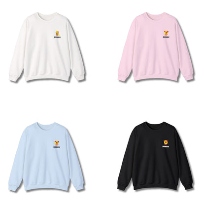 Personalized Pet Embroidered Sweatshirt – Chest Design