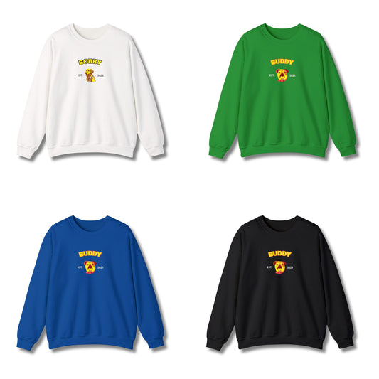Personalized Pet Embroidered Sweatshirt – Center Design